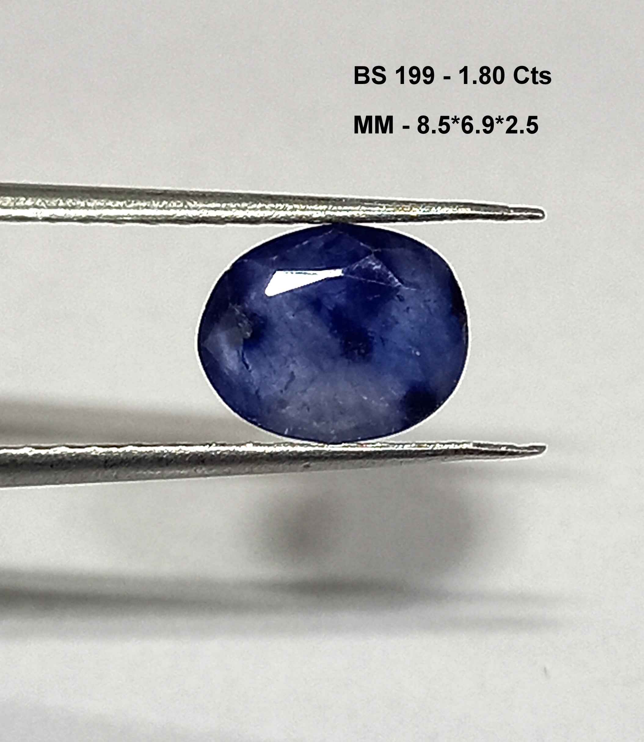 NaturalBlueSapphireGemstone1_57b77610-b73a-4975-88fe-52f93c2471ac 1.80 Cts Burma Blue Sapphire Natural Gemstone Oval Cut 8.5*6.9 MM BS199