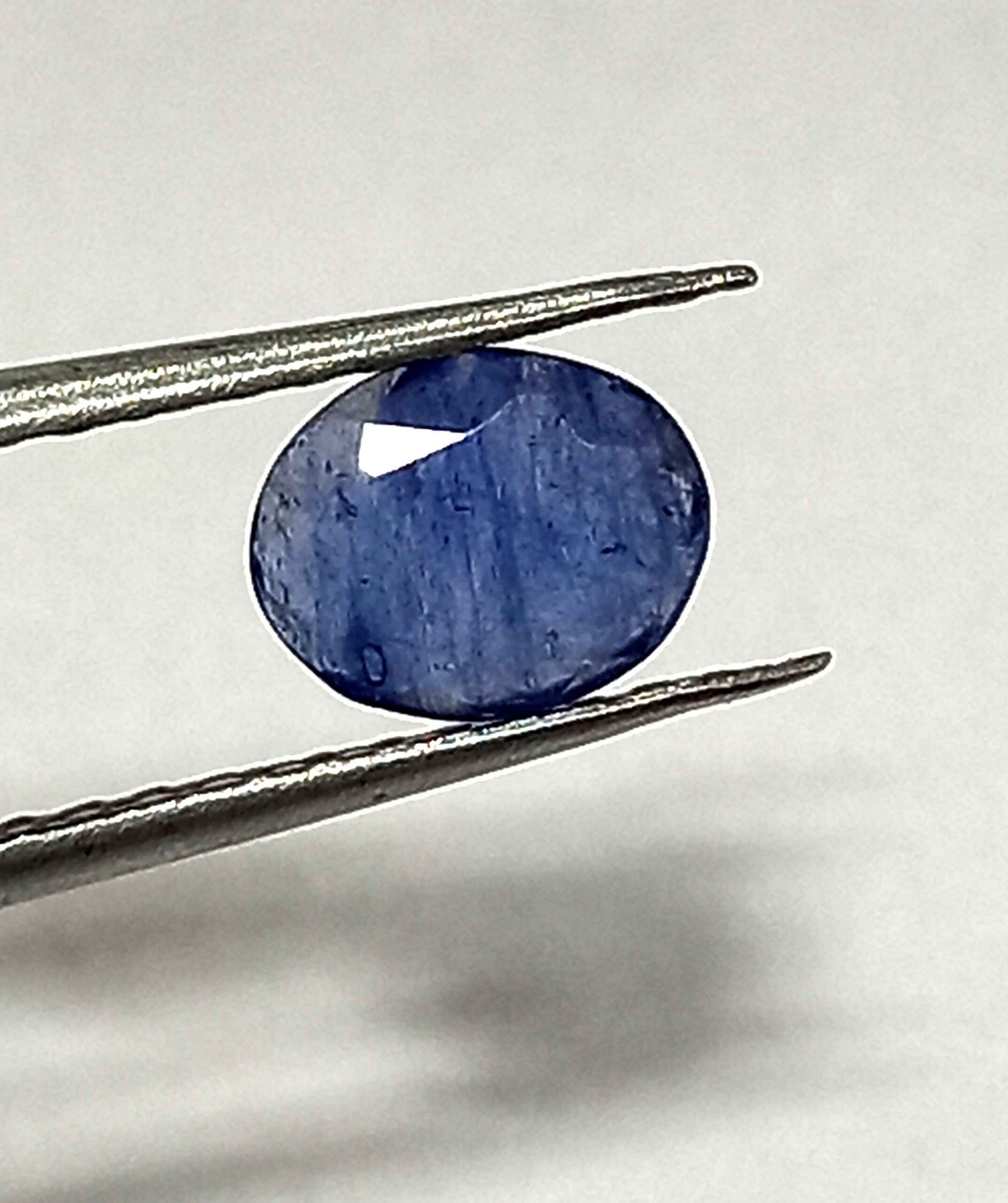 1.10 Cts Natural Burma Blue Sapphire Gemstone Oval Cut 7.2*5.8 MM BS204