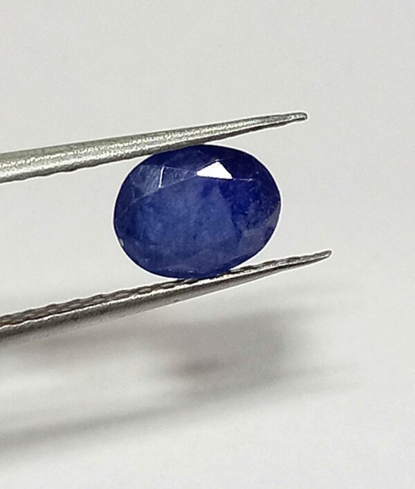 1.76 Cts Natural Burma Blue Sapphire Gemstone Oval Cut 7.7*6.1 MM BS135