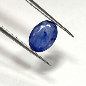 1.30 Cts Burma Blue Sapphire Natural Gemstone Oval Cut 8*5.8 MM BS193