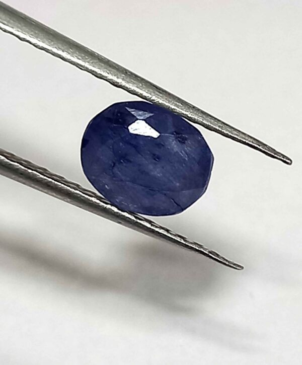 2.27 Cts Natural Burma Blue Sapphire Gemstone Oval Cut 7.7*6.2 MM BS201