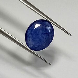 1.51 Cts Natural Burma Blue Sapphire Gemstone Oval Cut 7.7*6.4 MM BS161
