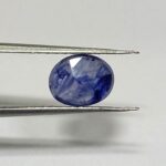 1.77 Cts Natural Burma Blue Sapphire Gemstone Oval Cut 8.2*6.5 MM BS128