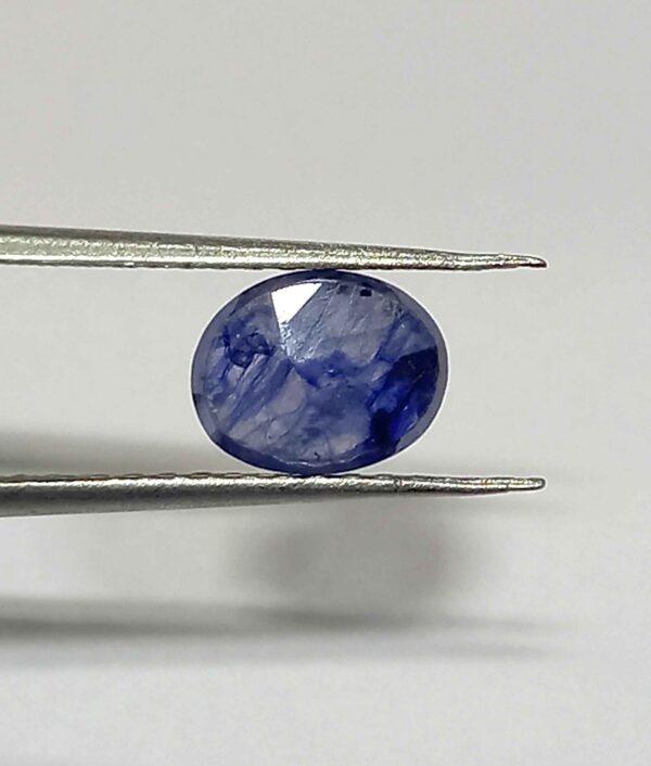 1.77 Cts Natural Burma Blue Sapphire Gemstone Oval Cut 8.2*6.5 MM BS128