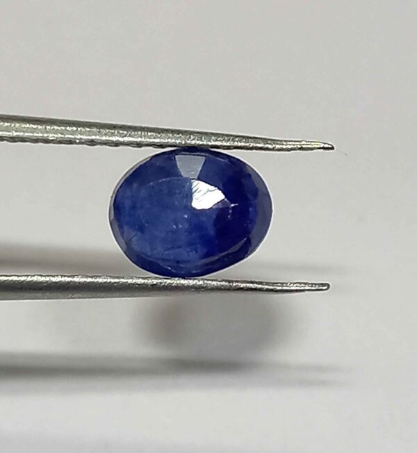 1.76 Cts Natural Burma Blue Sapphire Gemstone Oval Cut 7.7*6.1 MM BS135