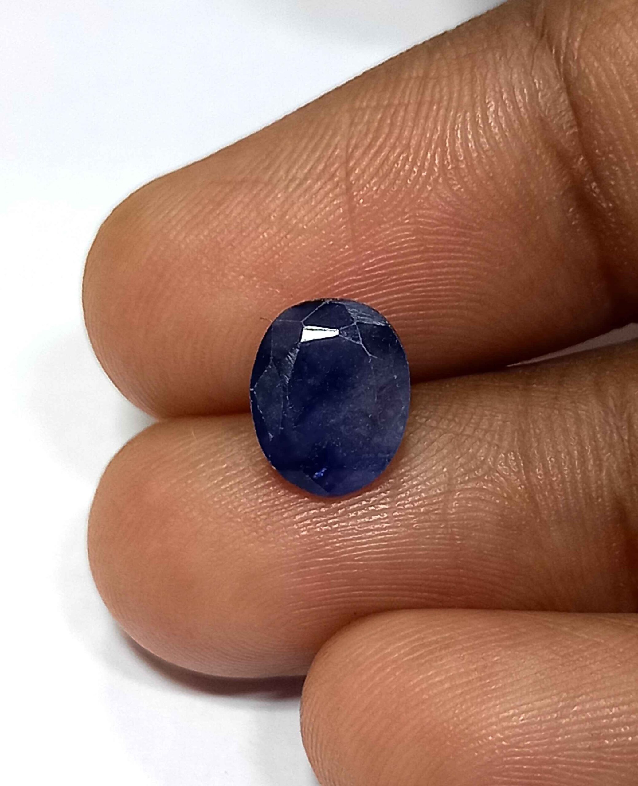 NaturalBlueSapphireGemstone4_489e079e-719e-4ec9-8590-186174c7b53c 1.80 Cts Burma Blue Sapphire Natural Gemstone Oval Cut 8.5*6.9 MM BS199