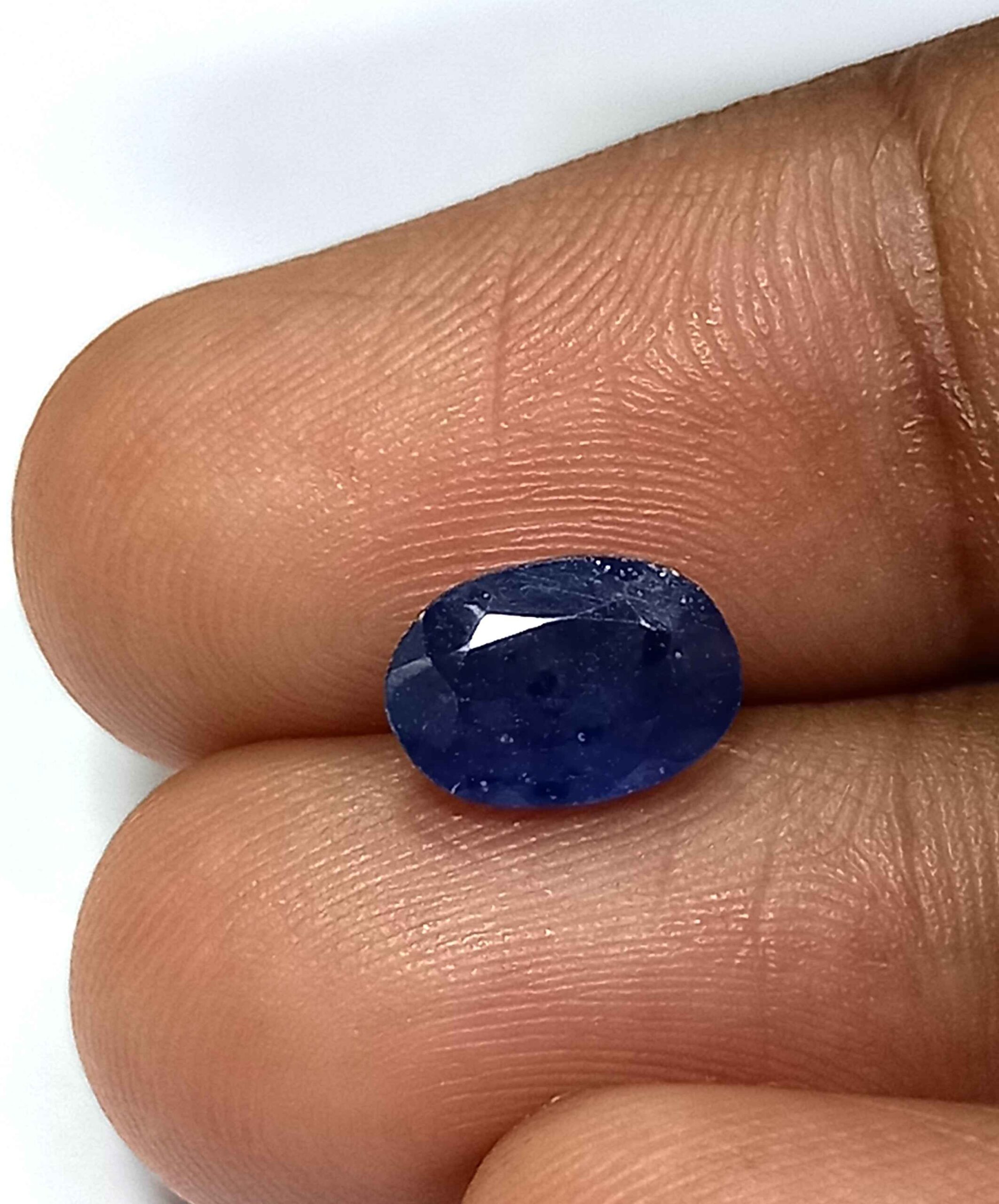1.66 Cts Natural Burma Blue Sapphire Gemstone Oval Cut 8.3*5.7 MM BS189