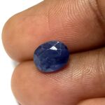 2.27 Cts Natural Burma Blue Sapphire Gemstone Oval Cut 7.7*6.2 MM BS201