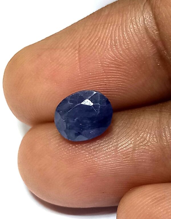2.27 Cts Natural Burma Blue Sapphire Gemstone Oval Cut 7.7*6.2 MM BS201