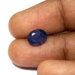 1.77 Cts Natural Burma Blue Sapphire Gemstone Oval Cut 8.2*6.5 MM BS128