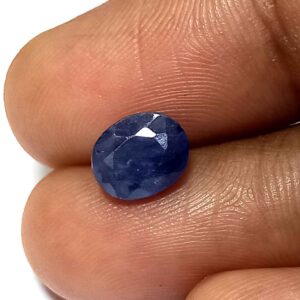 2.27 Cts Natural Burma Blue Sapphire Gemstone Oval Cut 7.7*6.2 MM BS201
