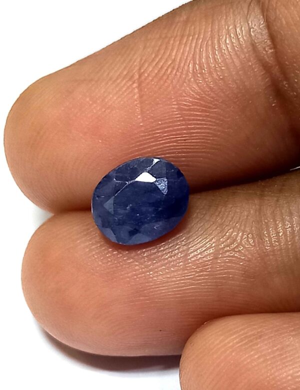 2.27 Cts Natural Burma Blue Sapphire Gemstone Oval Cut 7.7*6.2 MM BS201