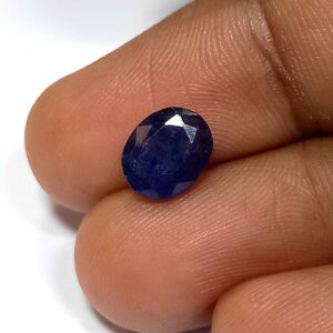 1.63 Cts Natural Burma Blue Sapphire Gemstone Oval Cut 7.9*6.3 MM BS160