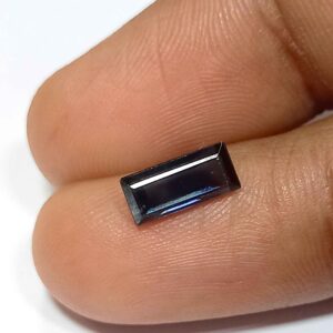 1.19 Cts Australian Natural Blue Sapphire Gemstone Octagon Cut 18.6*3.9 MM BS115