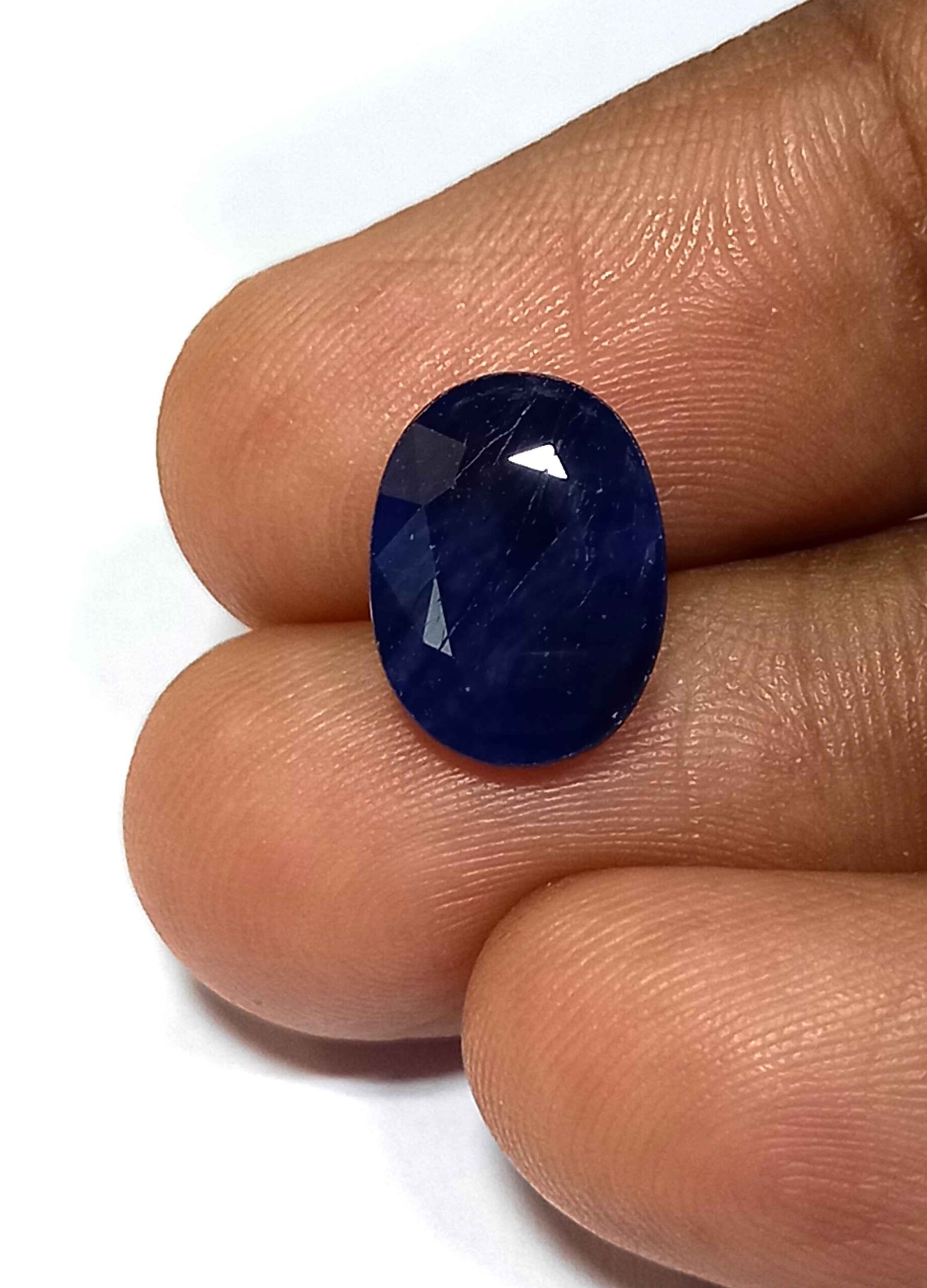 3.94 Cts Natural Blue Sapphire Gemstone Oval Cut 11.0*8.3 MM BS282