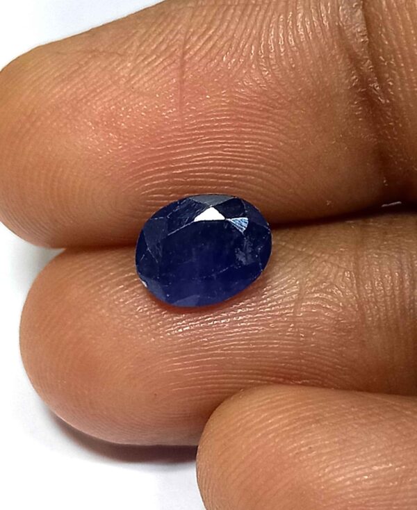 1.76 Cts Natural Burma Blue Sapphire Gemstone Oval Cut 7.7*6.1 MM BS135
