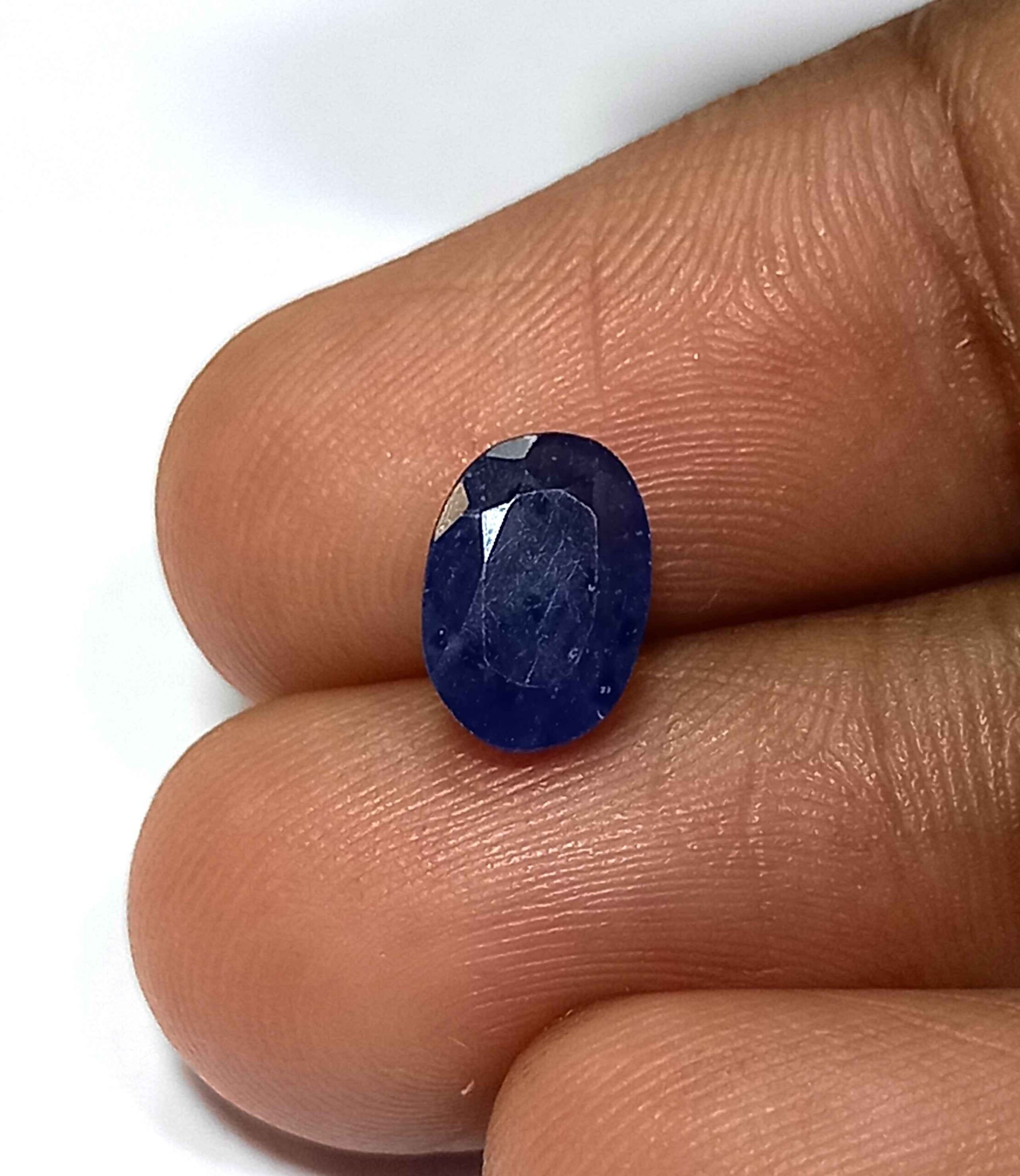 1.66 Cts Natural Burma Blue Sapphire Gemstone Oval Cut 8.3*5.7 MM BS189
