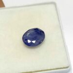 1.77 Cts Natural Burma Blue Sapphire Gemstone Oval Cut 8.2*6.5 MM BS128