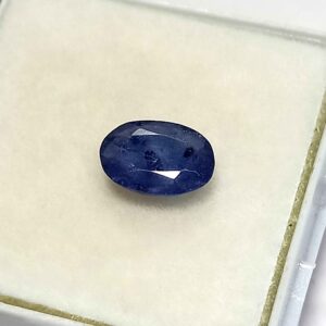 1.66 Cts Natural Burma Blue Sapphire Gemstone Oval Cut 8.3*5.7 MM BS189