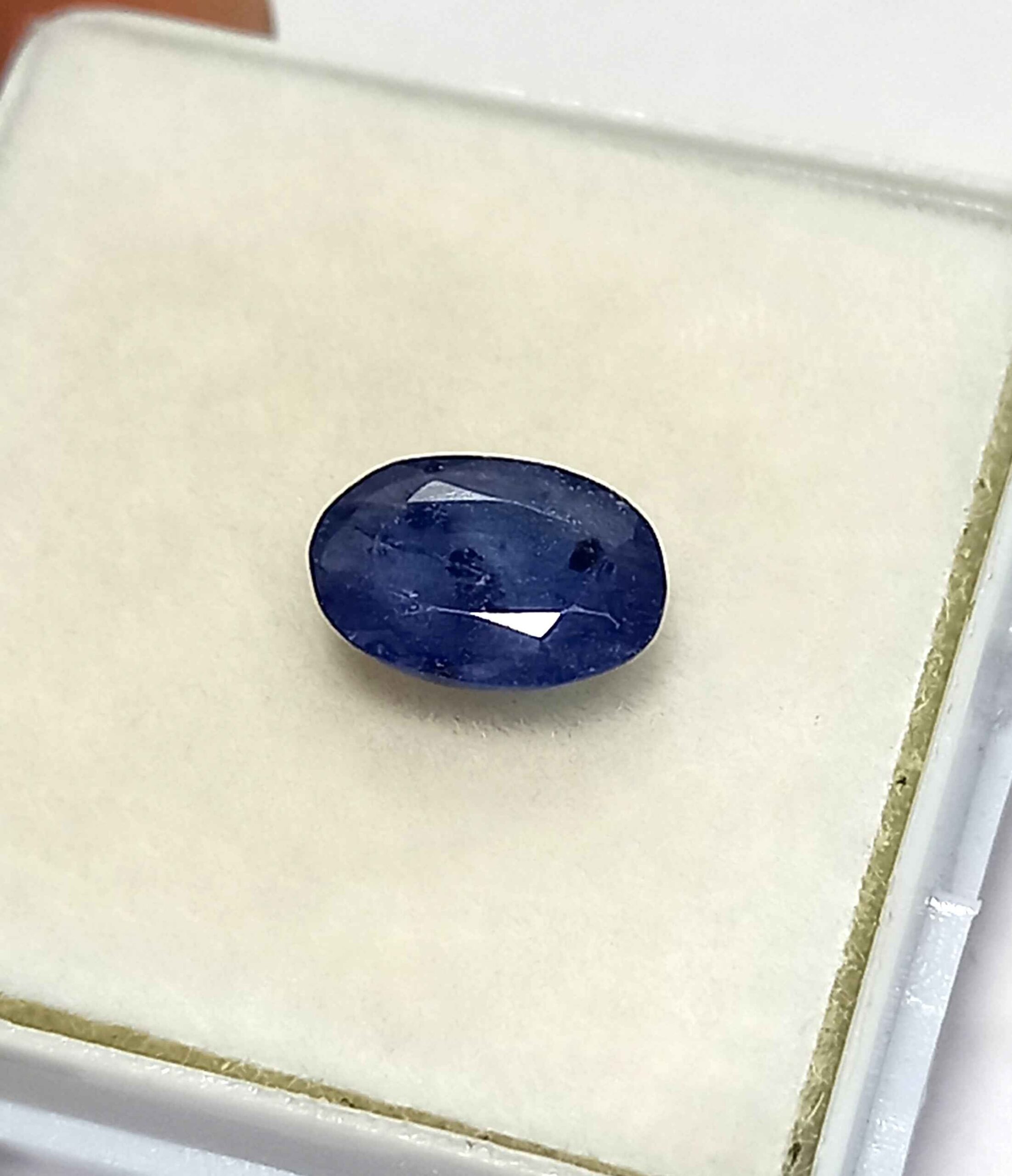 1.66 Cts Natural Burma Blue Sapphire Gemstone Oval Cut 8.3*5.7 MM BS189