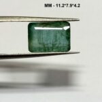 3.80 Cts Emerald Natural Zambian Gemstone Octagon Cut 11.2*7.9 MM EM203