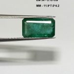 3.15 Cts Natural Zambian Emerald Octagon Cut 11.9*7 MM EM34