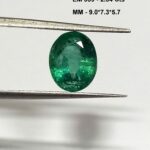 2.54 Cts Natural Zambian Emerald Gemstone Oval Cut 9.0*7.3 MM EM559