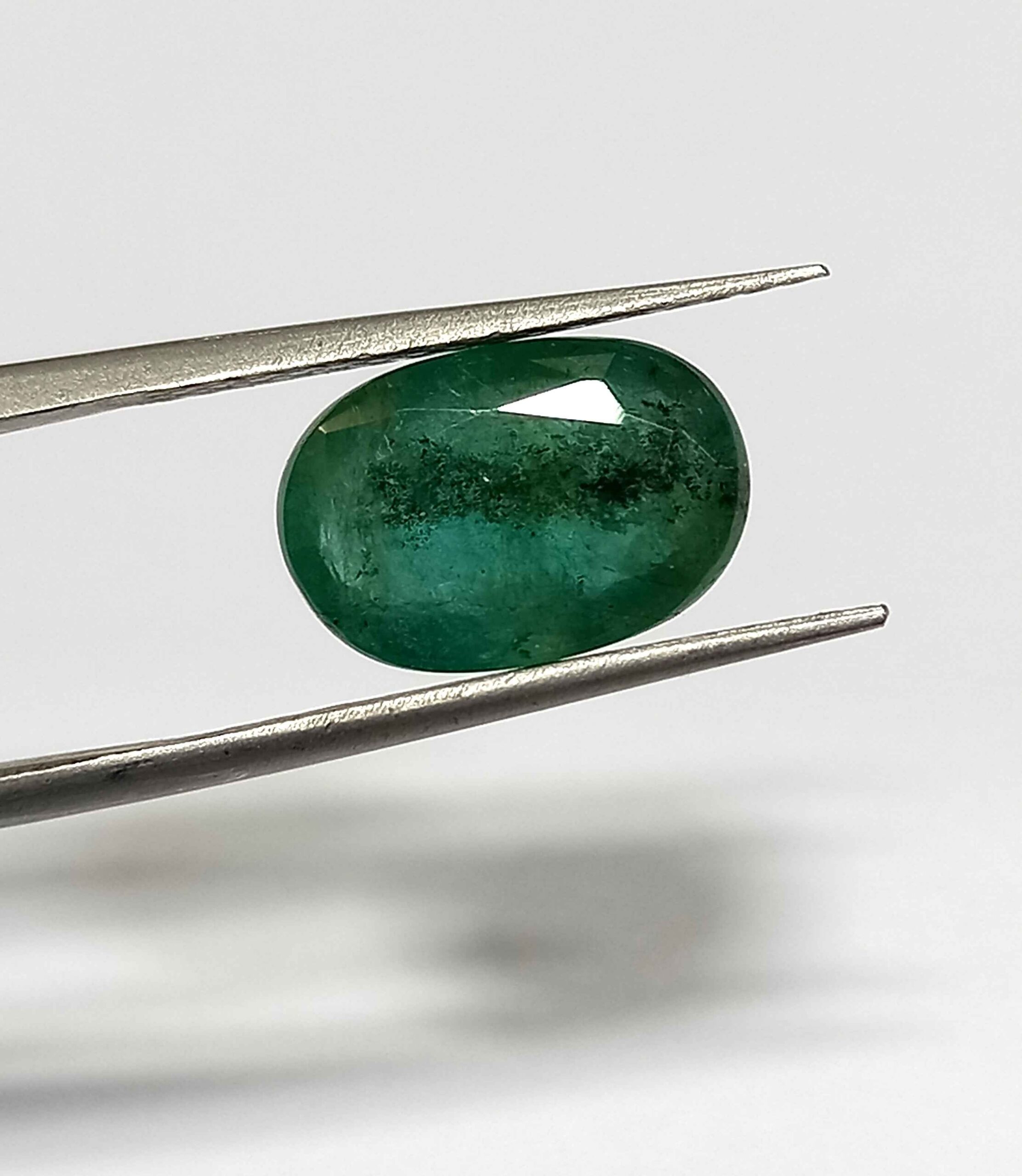 4.80 Cts Natural Zambian Emerald Gemstone Oval Cut 12.7*8.6 MM EM47