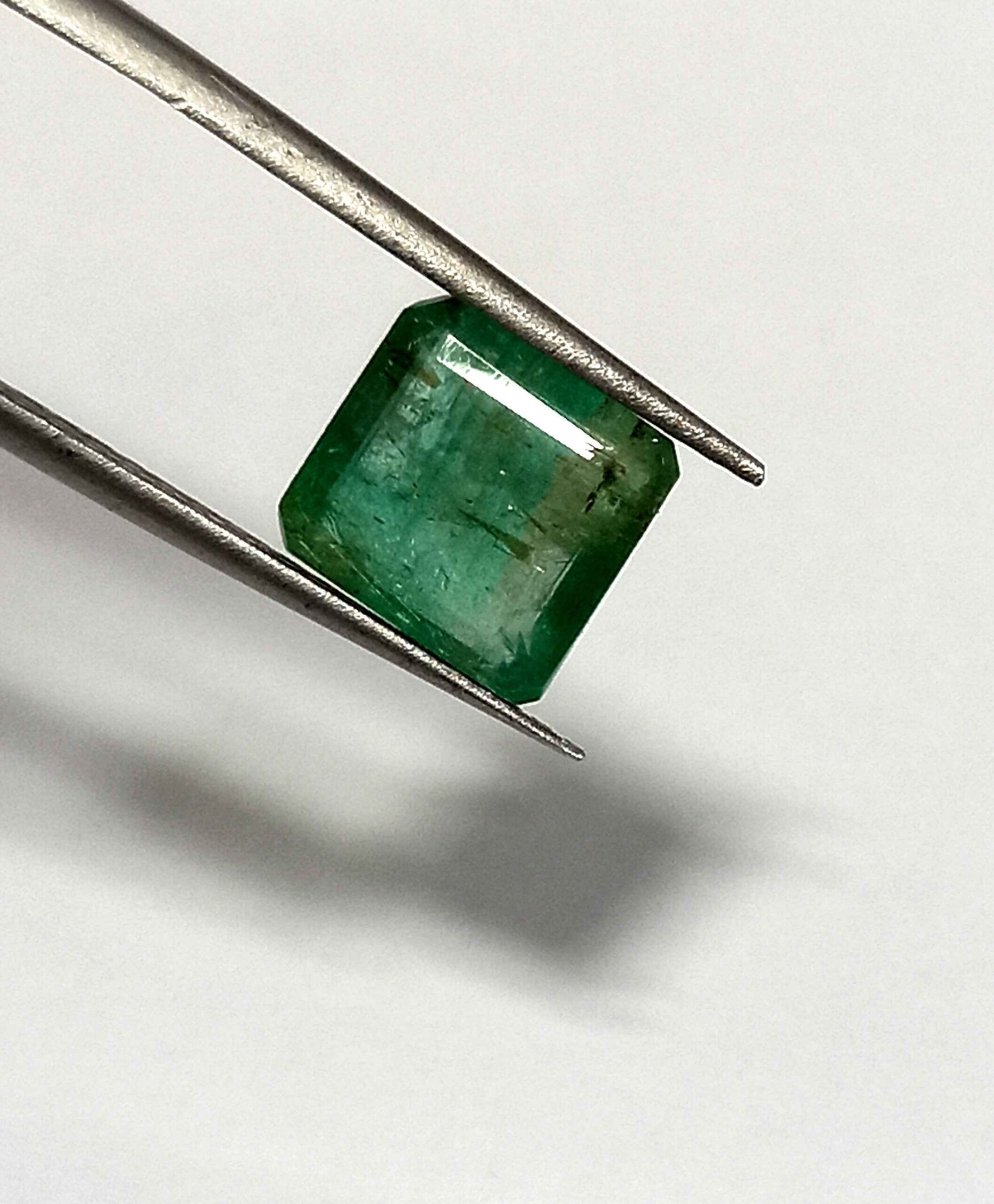 NaturalEmeraldGemstone2_b0188e81-f7b5-48fe-8877-bf0052b9813e 2.70 Cts Octagon Cut Natural Zambian Emerald Gemstone 8.7*8.3 MM EM38