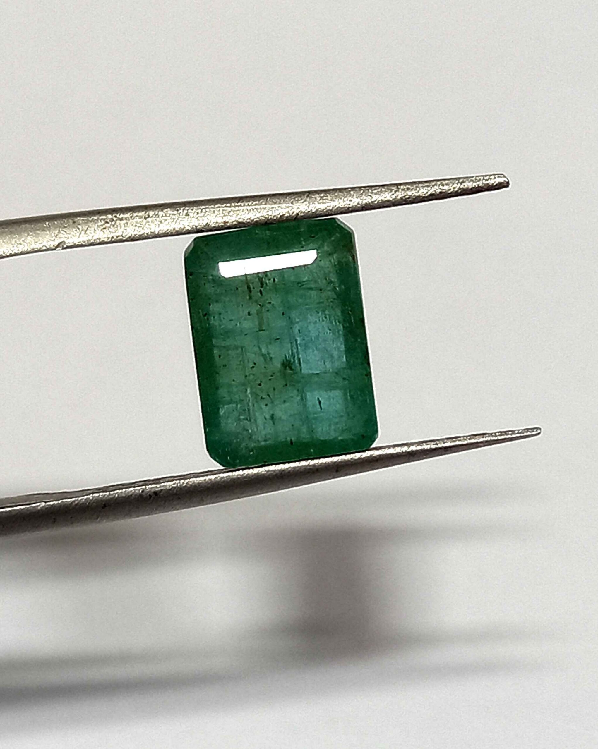 NaturalEmeraldGemstone2_df6edc6b-7388-4488-af1b-86970c858126 3.00 Cts Natural Zambian Emerald 9.5*7 MM Octagon Cut EM37 - Natural Zambian Emerald 3.00 Cts