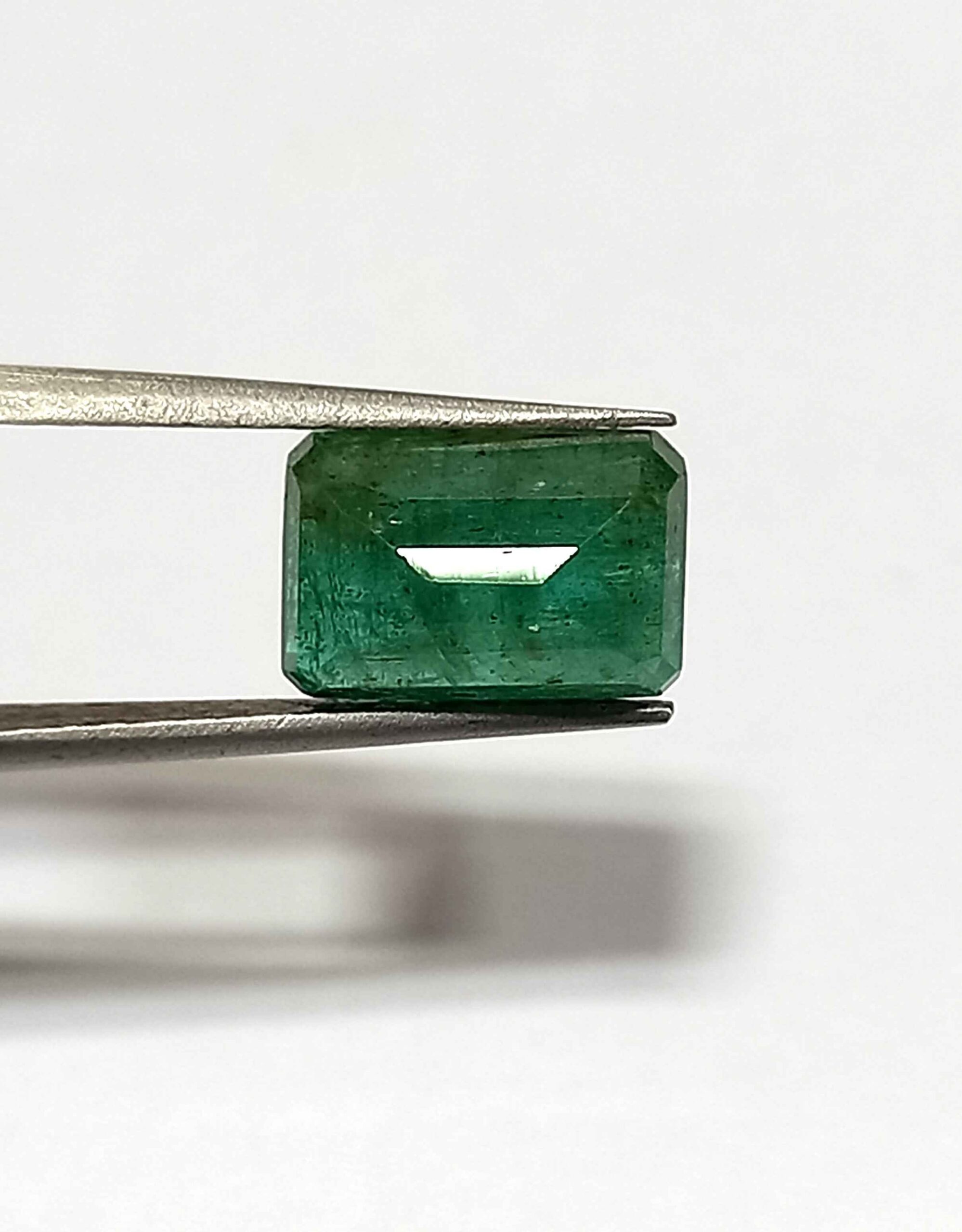 NaturalEmeraldGemstone4_93122661-16f9-49fe-95f7-88b73a754f1c 3.70 Cts Natural Zambian Emerald Gemstone Octagon Cut 10.3*7.1 MM EM73