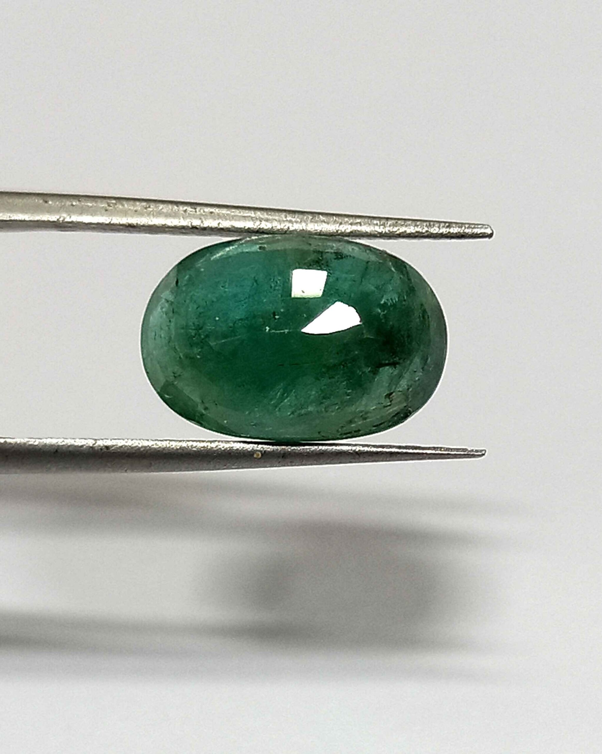 4.80 Cts Natural Zambian Emerald Gemstone Oval Cut 12.7*8.6 MM EM47