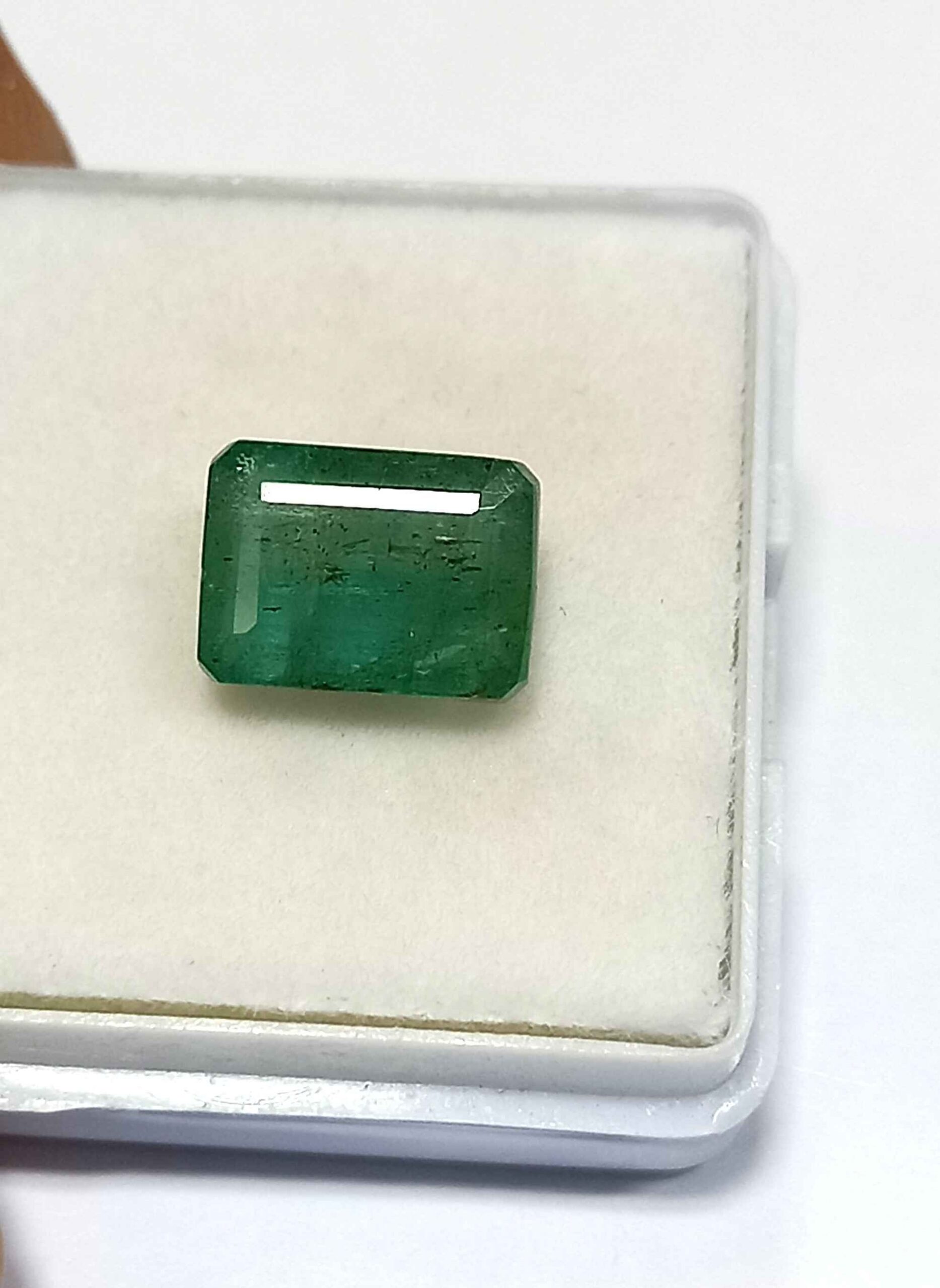 NaturalEmeraldGemstone6_328e7fd2-7d08-4de2-ab65-6e3d09f459de 3.00 Cts Natural Zambian Emerald 9.5*7 MM Octagon Cut EM37 - Natural Zambian Emerald 3.00 Cts