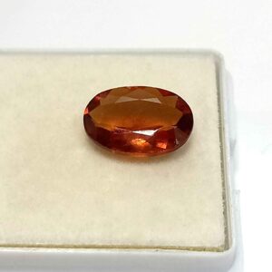 3.10 Cts Natural Sri Lanka Hessonite Garnet Gemstone Oval Cut 11.4*7.9 MM HG1