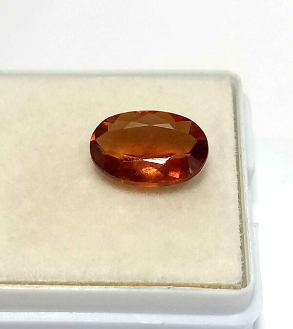 3.10 Cts Natural Sri Lanka Hessonite Garnet Gemstone Oval Cut 11.4*7.9 MM HG1