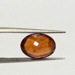 4.25 Cts Natural Sri Lanka Hessonite Garnet Gemstone Oval Cut 11.5*8.4 MM HS6