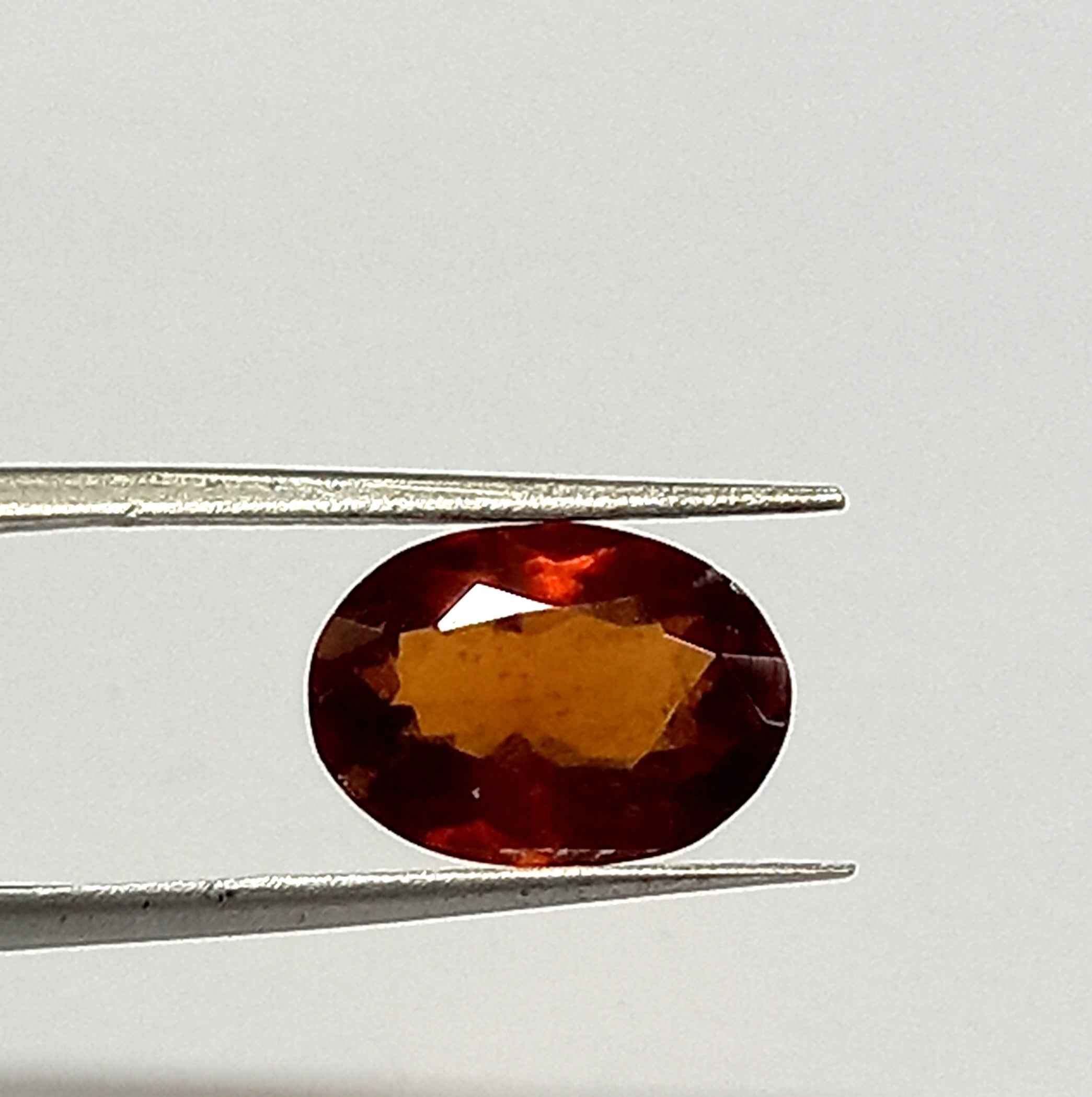 NaturalHessoniteGarnetGemstone5_cee4fde3-f5c3-4c00-a62d-5b29596ce9a0 4.25 Cts Natural Sri Lanka Hessonite Garnet Gemstone Oval Cut 12.2*8.7 MM HG5
