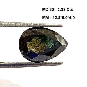 3.28 Cts Pear Cut Natural Moissanite Diamond 12.3*9 MM MD30