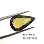 4.62 Cts Moissanite Diamond Natural Pear Cut 17.9*10.8 MM MD28