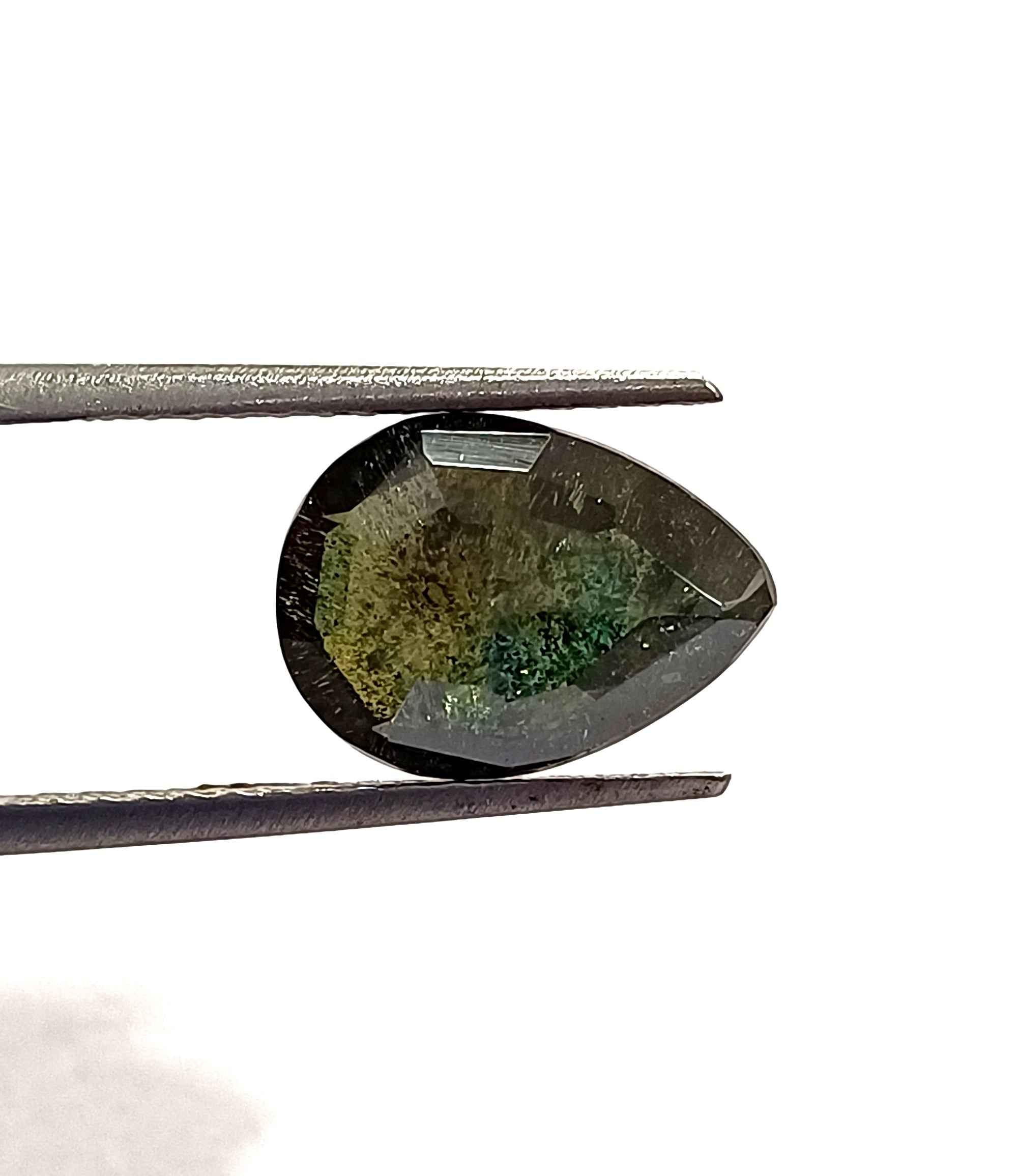 3.28 Cts Pear Cut Natural Moissanite Diamond 12.3*9 MM MD30