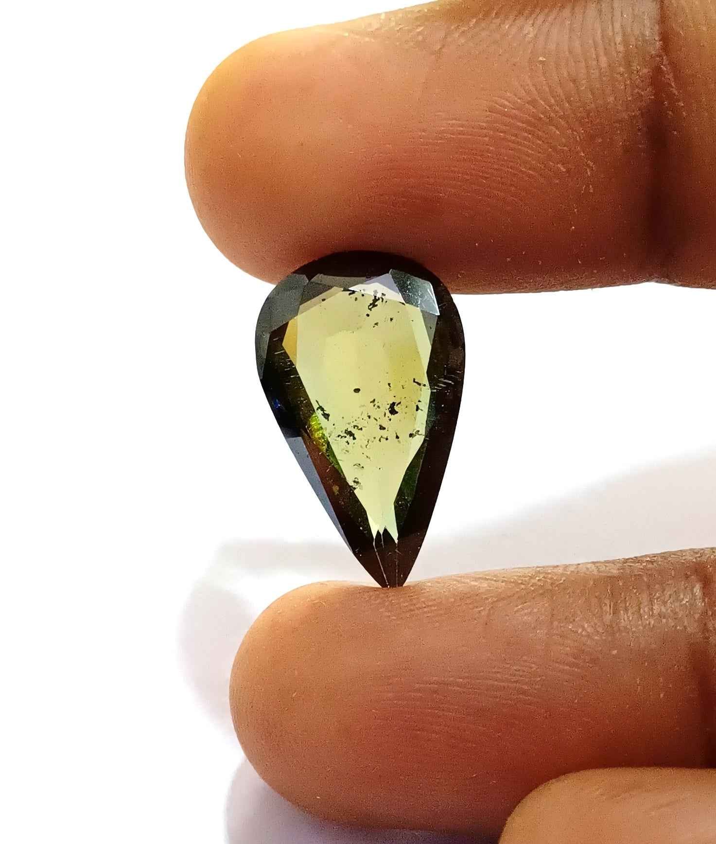4.62 Cts Moissanite Diamond Natural Pear Cut 17.9*10.8 MM MD28
