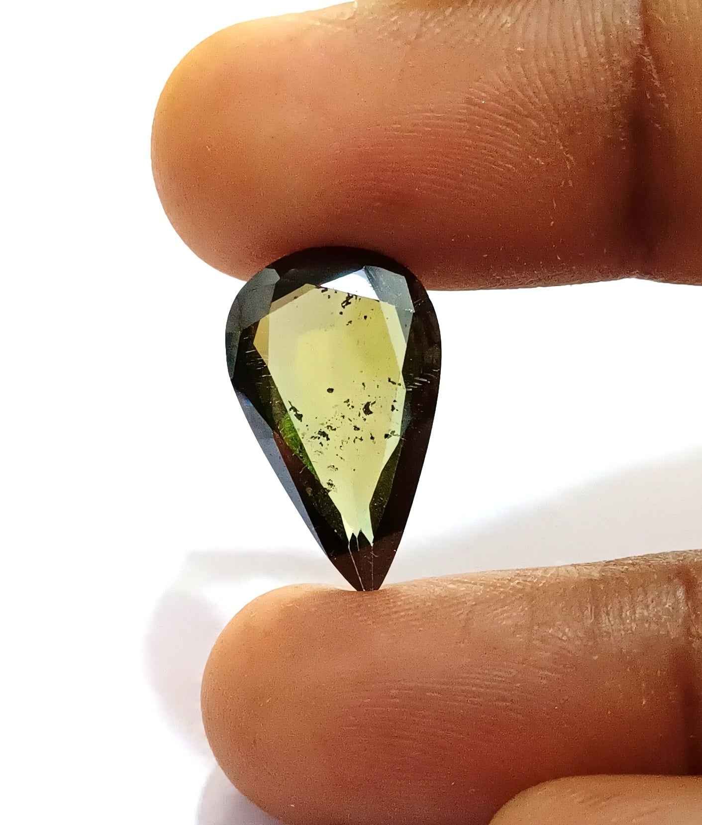 4.62 Cts Moissanite Diamond Natural Pear Cut 17.9*10.8 MM MD28