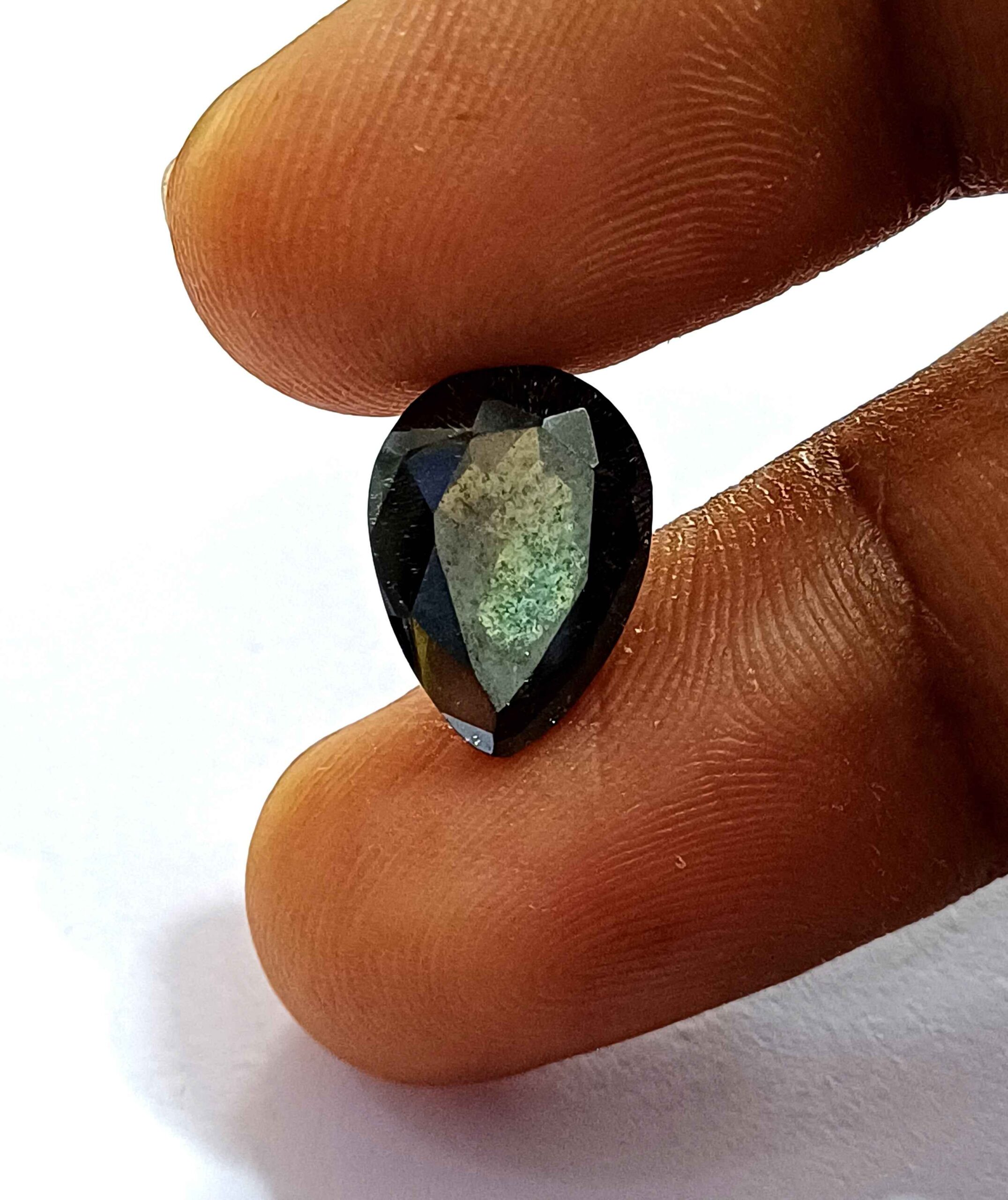 3.28 Cts Pear Cut Natural Moissanite Diamond 12.3*9 MM MD30