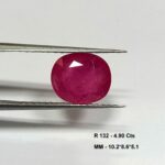 4.90 Cts Oval Cut Natural Pink Ruby Gemstone 10.2*8.6 MM R132