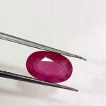 2.73 Cts Natural Mozambique Ruby Gemstone Oval Cut 10.5*6.7 MM R308