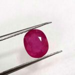 2.40 Cts Natural Burmese Red Ruby Oval Cut Gemstone 8.4*6.9 MM R302