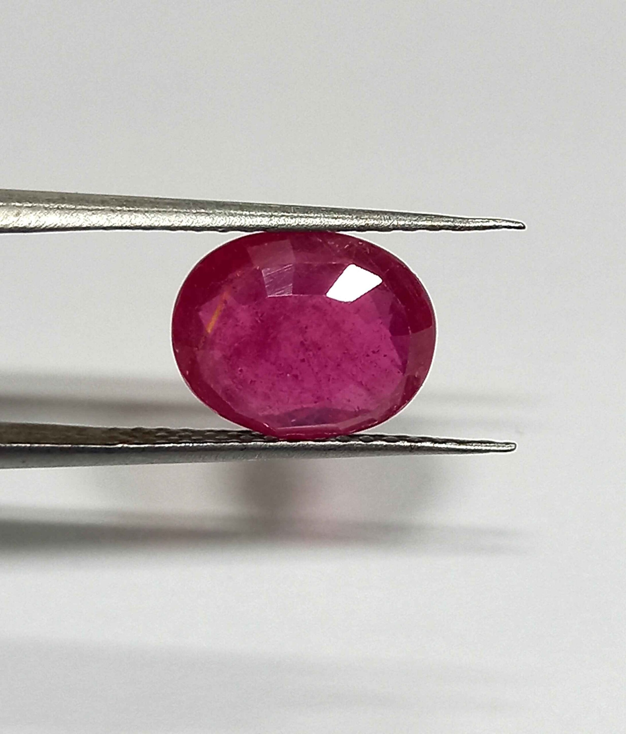 4.85 Cts Natural Pink Ruby Gemstone Oval Cut 11.5*9.3 MM R153