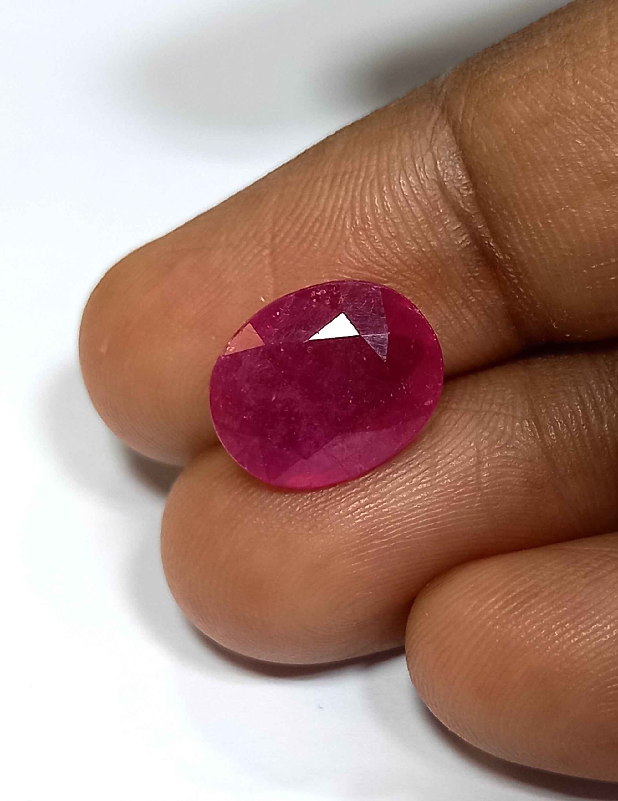 4.85 Cts Natural Pink Ruby Gemstone Oval Cut 11.5*9.3 MM R153