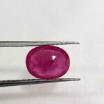 2.91 Cts Natural Mozambique Red Ruby Gemstone Oval Cut 10.2*7.9 MM R307 - Natural Mozambique Red Ruby