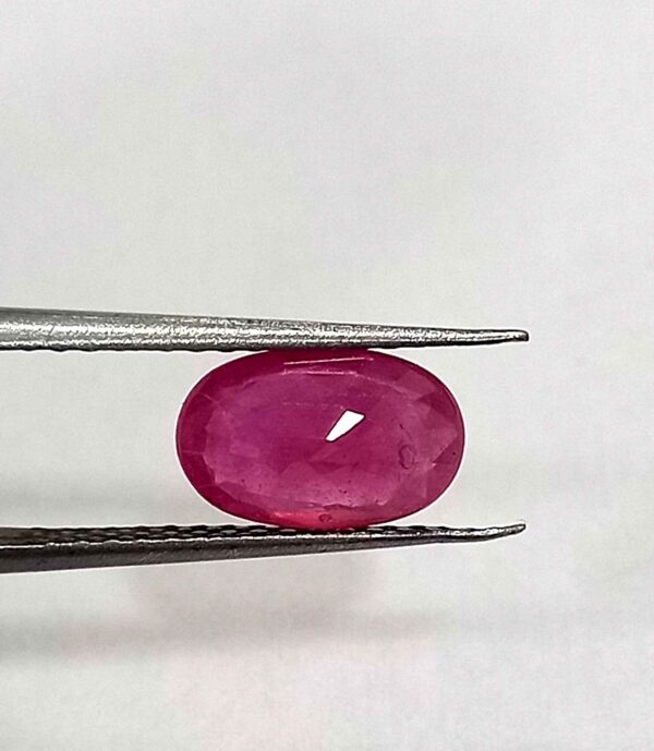 2.73 Cts Natural Mozambique Ruby Gemstone Oval Cut 10.5*6.7 MM R308